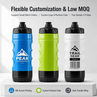 1000ml PP plastique sans BPA réutilisable logo personnalisable vélo de sport cyclisme bouteille d'eau à presser
