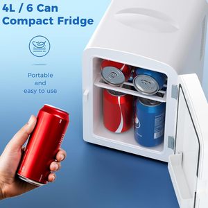 Mini Refrigerador Multifuncional de Doble Temperatura para Cosméticos, Leche Materna, Compacto para Hogar y Auto - Product Image 6