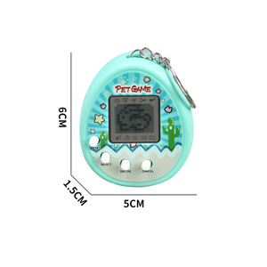 Jouet électronique transfrontalier pour animaux virtuels, mini-jeu électronique portable, pendentif porte-clés - Product Image 6