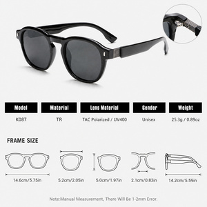 Gafas de Sol Polarizadas Sunray K087 con Protección UV, Estilo Relajado para el Tiempo Libre y un Look Urbano para los Días de Verano - Product Image 4