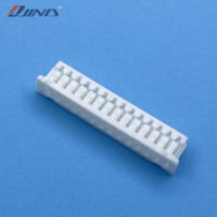 Connecteur femelle JINDA 1.25T-1-14Y 1.25mm 14 broches en nylon blanc pour câble de puissance PCB vers carte DC 125V 1A