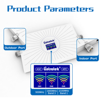 Lintratek Drievoudige Band Mobiele Telefoon Signaalversterker 900 1800 2100Mhz Mobiel Netwerk 2G 3G 4G Cellulaire Signaalversterker