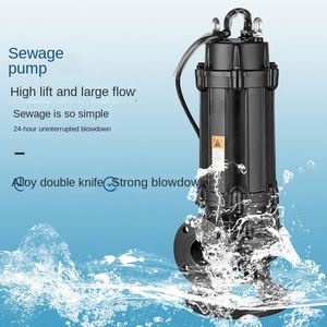 Bomba Sumergible Eléctrica para Aguas Residuales QW de 15 hp con Potencia de 15 kw y Alta Presión, Bombas Químicas OEM Personalizables - Product Image 2