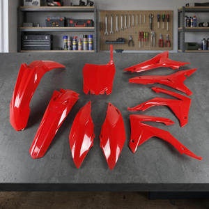 Kit Plastiche Rosse 070 con Filtro USA per Moto Honda CRF 250R 2014-2017 - Accessori Moto - Product Image 3