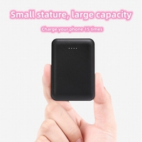 Mini Power Bank 10000Mah Batterie portable Double USB Powerbank Batterie de taille de carte de crédit Banques d'alimentation mobiles