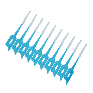 Cepillo <span class=keywords><strong>Interdental</strong></span> ecológico, con mano y cepillo de silicona suave - Product Image 1