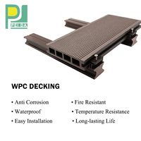 Planches de terrasse en composite WPC pour l'extérieur, imperméables et antidérapantes, pour la rénovation de la terrasse et du jardin