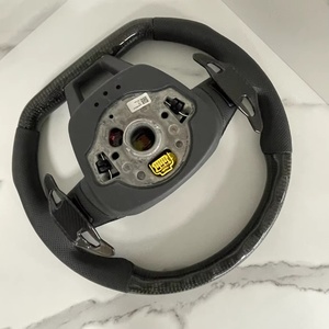 Volant sport en fibre de carbone pour <span class=keywords><strong>Audi</strong></span> <span class=keywords><strong>A8</strong></span> A4 R8 A4L Q5 A3 A5 A7 Q7 A6L S3 S4 - Product Image 2