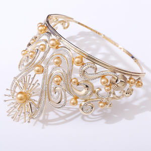 มงกุฎประกวดนางงามสุดหรู มงกุฎขนาดใหญ่ข้ามพรมแดน มงกุฎนางงามโลก มงกุฎนางงามจักรวาล มงกุฎไข่มุกทรงกลมแบบปรับได้ - Product Image 6