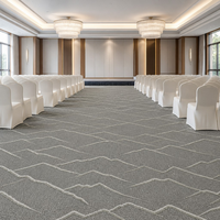 Tapis muraux Axminster pour chambre d'hôtel, laine et nylon, luxe pour chambre d'hôtel 5 étoiles