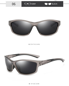 Người đàn ông của biểu tượng tùy chỉnh HD phân cực Kính mát Châu Âu Hoa Kỳ mát mẻ Màu sắc ánh sáng trọng lượng UV400 quang Windproof cho ngoài trời - Product Image 5