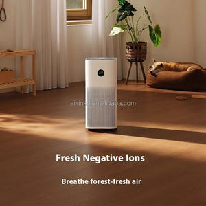 Purificateur d'air WIFI intelligent avec détection de la poussière PM10, élimination du formaldéhyde, stérilisation des odeurs de fumée et d'animaux domestiques, et contrôle par application - Product Image 2
