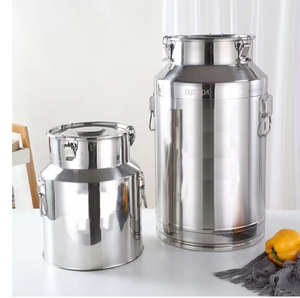 Conteneurs de stockage de lait isothermes DFC98, seaux, fûts, réservoirs à miel en métal, acier inoxydable 304, capacité 10L-100L - Product Image 2