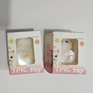 Nuevo Juguete TPR 3D, Adorable Mascota, Gato Súper Tierno, Juguete de Relajación para Presionar con los Dedos, Extremadamente Suave y Resistente al Agua - Product Image 4
