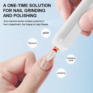 Appareils de soins personnels M6 Mini perceuse à ongles électrique portable sans fil rechargeable par USB 15000 tr/min moteur à balais - Product Image 4