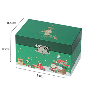 Boîte à musique de Noël, organisateur de musique de <span class=keywords><strong>vacances</strong></span>, cadeau pour femmes et filles, vente en gros - Product Image 2