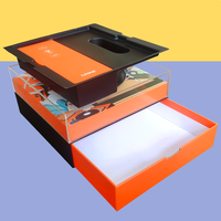 Benutzer definierte Box charm Acryl Abdeckung Papier Basis Kombination Mystery Music Drawer Boxen