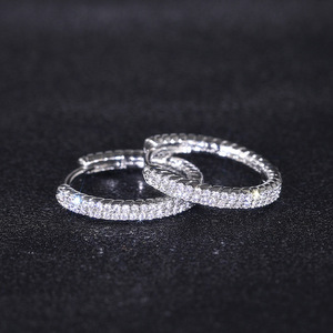 Orecchini a Cerchio per Donne, Accessorio Semplice per Uso Quotidiano, Gioiello di Moda per Outfit - Product Image 6