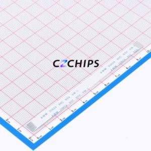 FFC0.5A-12P-100-4-8 FFC Cable (Flexible Flat Cable) P=0.5mm Connector 12P 0.5mm Non-Inverting 10cm - Product Image 1