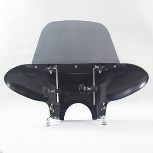 Borske Custom <span class=keywords><strong>Moto</strong></span> Accessoires <span class=keywords><strong>Pare</strong></span>-<span class=keywords><strong>Brise</strong></span> Carénage <span class=keywords><strong>Pare</strong></span>-<span class=keywords><strong>Brise</strong></span> <span class=keywords><strong>Extension</strong></span> pour Harley - Product Image 2