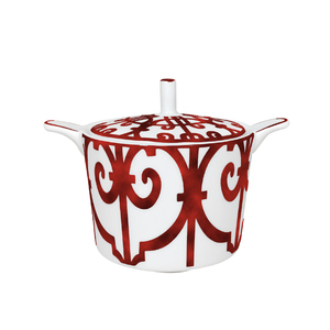 Đồ sắt mô hình xương Trung Quốc thiết lập trong màu đỏ/xanh/đen/xanh với Đỏ sạc tấm, màu đỏ và trắng cốc, Đỏ ăn tối tấm, màu đỏ Mug - Product Image 5