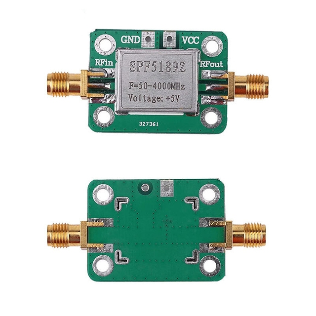 OKYN-G6351 Low Noise Wideband RF Amplifier 5 to 6000MHz 20dB Gain 85mA Current for Signal Boosting