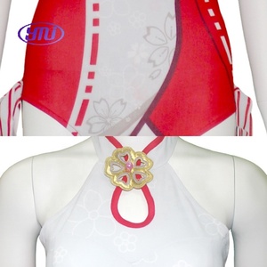 Disfraz de <span class=keywords><strong>Cosplay</strong></span> Genshined <span class=keywords><strong>Impact</strong></span> Game Costume <span class=keywords><strong>Yae</strong></span> <span class=keywords><strong>Miko</strong></span> Traje de baño para Coasplay Lovers Uniforme - Product Image 5