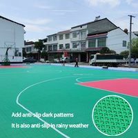 30,48 cm PP-Verbundbodenplatten mit verbessertem Doppelgitter für Futsal, Turnhallen und Aktivitätsbereiche für Senioren