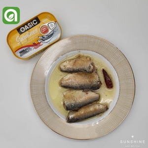 Sardines <span class=keywords><strong>en</strong></span> conserve <span class=keywords><strong>en</strong></span> gros dans l'<span class=keywords><strong>huile</strong></span> de tournesol / <span class=keywords><strong>huile</strong></span> d'<span class=keywords><strong>olive</strong></span>, riches <span class=keywords><strong>en</strong></span> oméga-<span class=keywords><strong>3</strong></span>, protéines, prêtes à consommer - Product Image 2