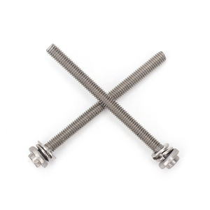 Standard SUS304/ SUS316 Stainless steel anti-theft three combination <b>screws</b> High quality anti-rust for Fastener Purchaser - Product Image 1