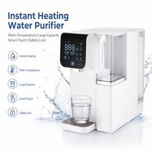 Dispensador de agua de sobremesa <span class=keywords><strong>Naida</strong></span>, máquina de agua fría y caliente sin botella para el hogar y la oficina, OEM ODM - Product Image 1