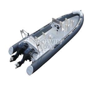 Высокопроизводительная надувная лодка RIB из алюминия с гипалоновыми трубками Orca, 800 см, для патрулирования прибрежных зон, патрулирования границ и экскурсий по портам - Product Image 3