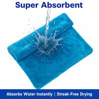 Toalla de Microfibra Super Absorbente con Bucle Retorcido para Lavado de Autos, 500gsm 700gsm 950gsm, Tamaño y Color Personalizados, Sin Pelusas, para Secado