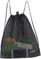 Sac de rangement Portable à cordes pour supermarché fruits légumes vêtements de plage sport Fitness Gear vêtements sales-tissu en maille