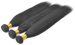 FH Raw Unprocessed Human Hair Bundles Vendors Mink Virgin Brazilian Yaki Straight Hair <b>Cheap</b> Human Hair Bundles - Product Image 2