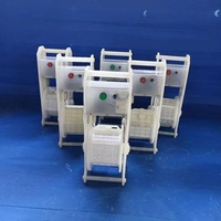 Machine d'électrodéposition portable mini-baril en métal avec moteur 380V 220W 2kg, légère et facile à utiliser