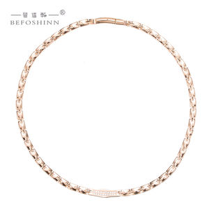 Luxe Titane Germanium Bio Hip Hop <span class=keywords><strong>Rock</strong></span> Style Healthy Energy Collier Accessoires pour Hommes et Femmes - Product Image 2