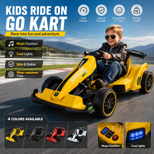 Autos de Carreras de Alta Velocidad para Niños, Go Karts Eléctricos de 12v con Batería, Autos de Karting en Venta - Product Image 2