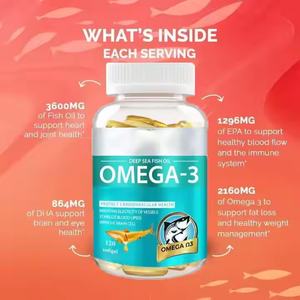 OEM 1000mg para la Naturaleza hecho EPA DHA cápsulas blandas a granel vegano bacalao Halal suplementos Omega-6 9 Extracto de planta vitamina C ingrediente activo - Product Image 5