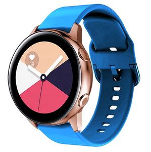 Correa de silicona para Samsung Galaxy Watch Active 2 Watch <span class=keywords><strong>3</strong></span> 4 5 6 45mm 42mm 47mm Gear S3 correa de pulsera para <span class=keywords><strong>Amazfit</strong></span> <span class=keywords><strong>Bip</strong></span> - Product Image 5