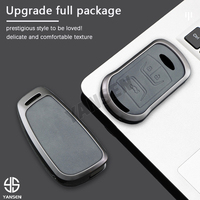 Casing kunci mobil untuk Chery Tiggo 2 3 5 5X 4 8 Glx 7 2019 2020 2021 ARRIZO7 E3 E5 A3 A5 gantungan kunci aksesori sampul pelindung tanpa kunci