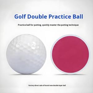 Factory Direct <strong>Sale</strong> Gift <strong>Golf</strong> <strong>Ball</strong> Sand Liner Two-Piece Surlyn Synthetic Rubber High Elasticity Practice <strong>Ball</strong> - Product Image 1