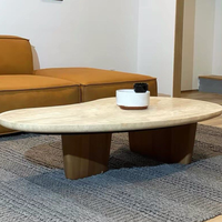 Table basse de salon minimaliste nordique de luxe léger