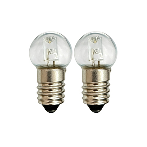 <span class=keywords><strong>Ampoule</strong></span> LED sphérique à culot E10 3V 6V 12V <span class=keywords><strong>pour</strong></span> expériences électriques et physiques, <span class=keywords><strong>ampoule</strong></span> de remplacement <span class=keywords><strong>pour</strong></span> lampe torche LED - Product Image 1