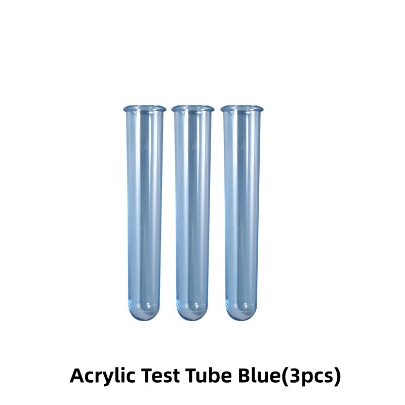 Provetta acrilica blu (3pcs)