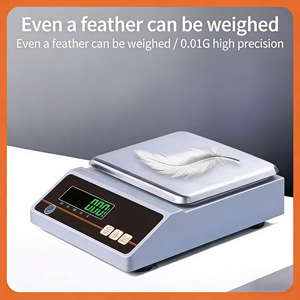 5kg*0.01g 디지털 디스플레이 전자 저울 정밀 실험실용 산업용 저울 - Product Image 6