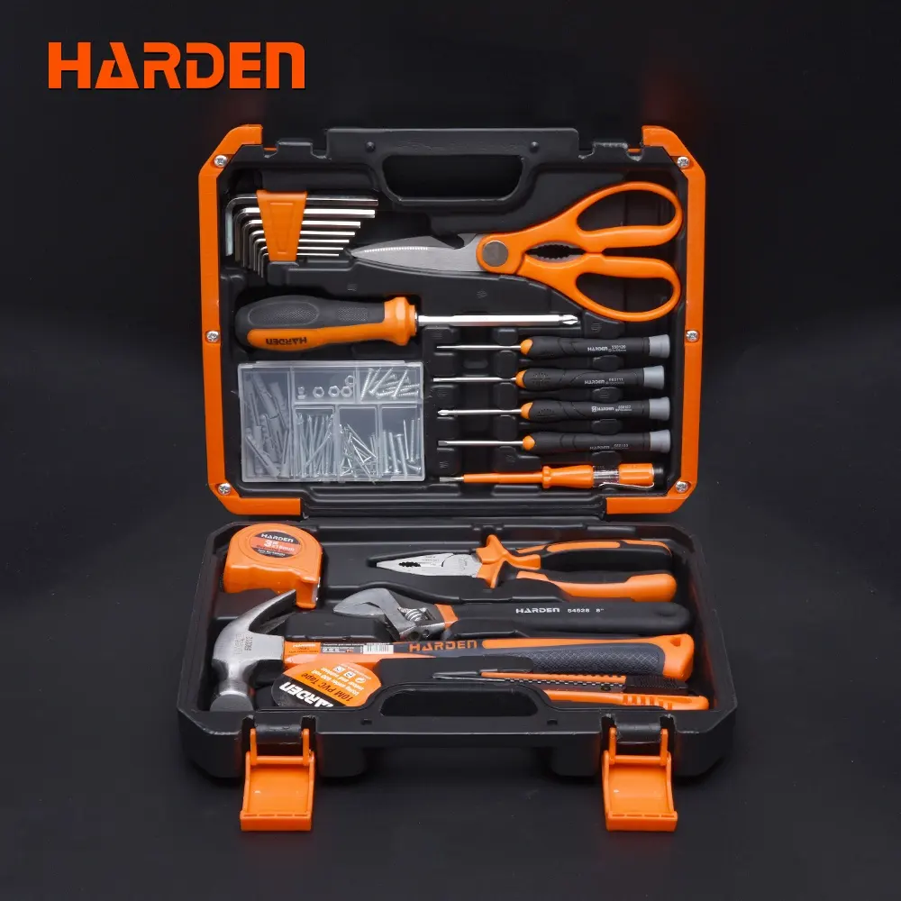 Hand Tools Factory Price Heavy Duty OEM Service 22PCS Household Hand Repairing Tool Universal Wrench Socket Set