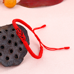 Quà Tặng Cặp Đôi Vòng Tay Định Mệnh Dây Đỏ Vòng Tay Tình Bạn Kết Hợp Nút Thắt Bạn Trai Và Bạn Gái - Product Image 5