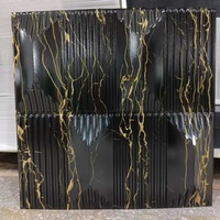 PVC Art 3D Innenwand Dekor platten Aufkleber Fliesen für Wohnzimmer TV Hintergrund Lobby Schlafzimmer 50cm x 50cm Weiß Paint able