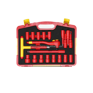 29PCS Insulated 1/2 Ratchet Wrench VDE Socket Wrench 1000V Auto Repair Tools - Product Image 3